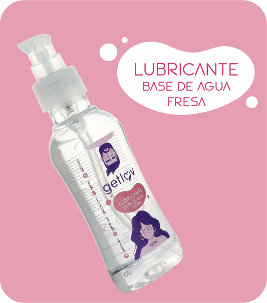 Lubricante Base de Agua Sabor Fresa