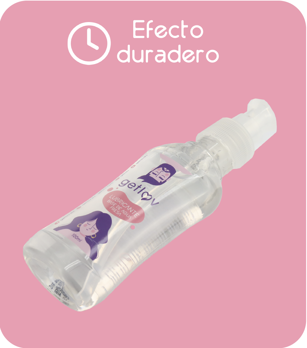Lubricante Base de Agua Sabor Fresa