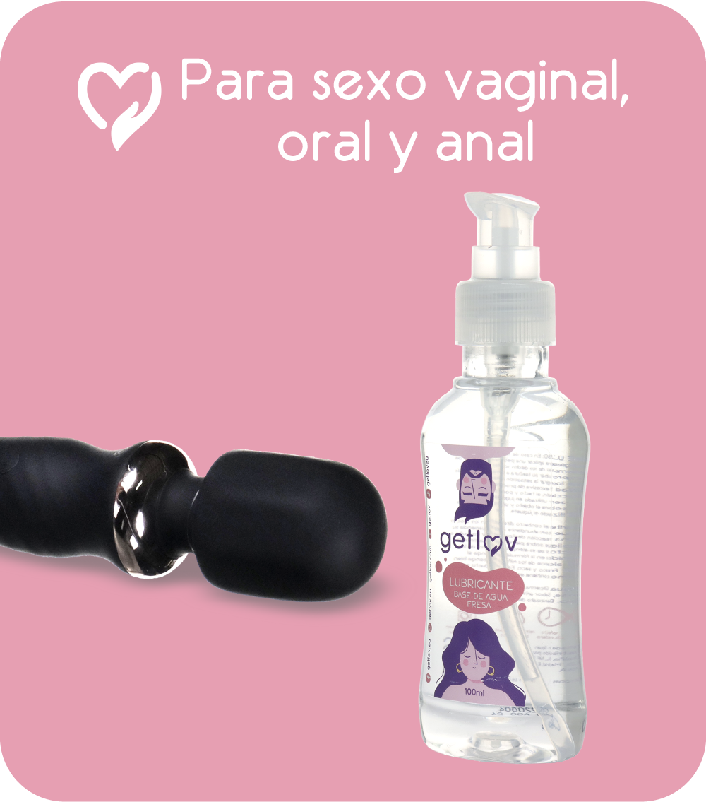 Lubricante Base de Agua Sabor Fresa